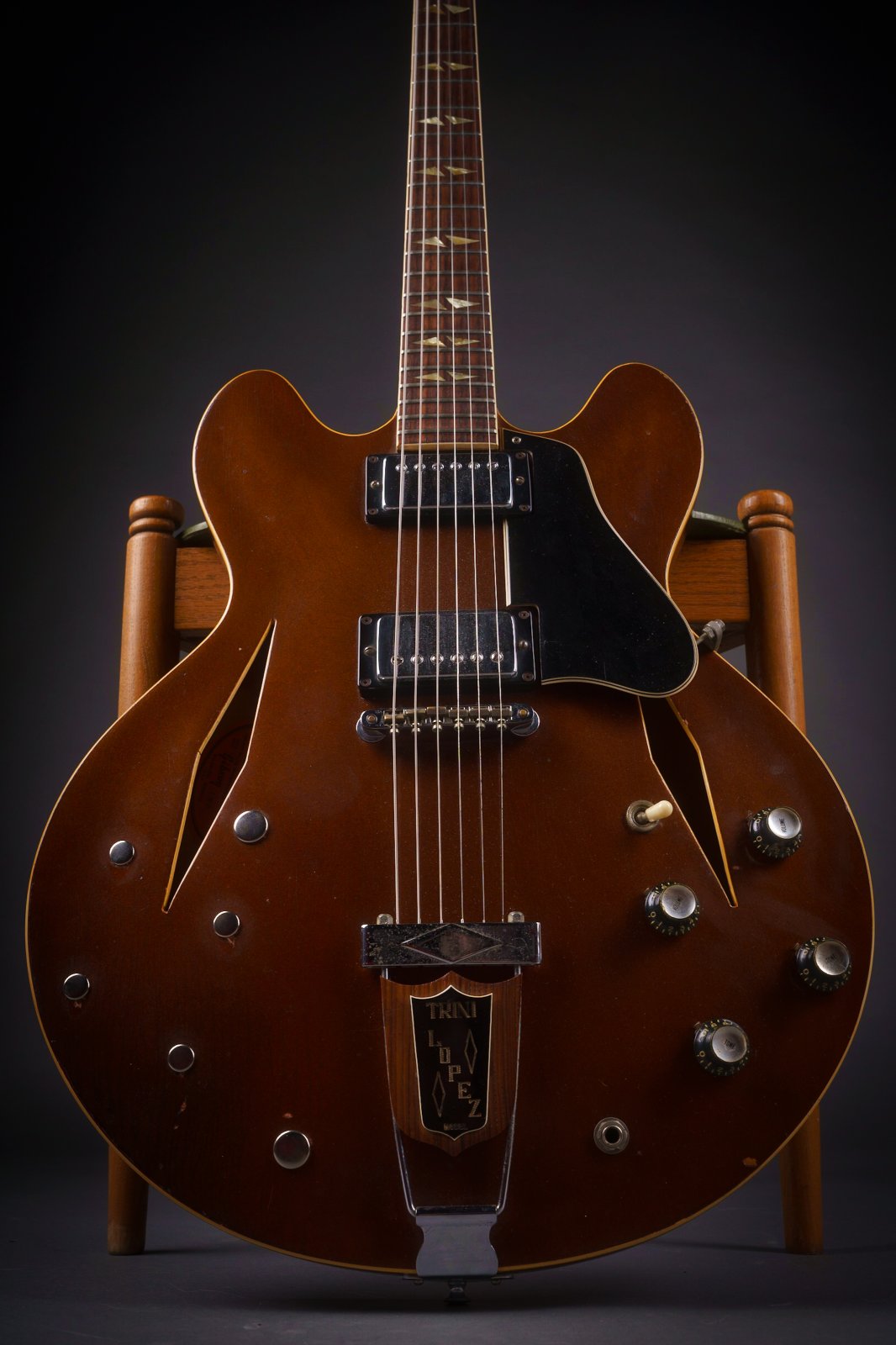 1966 Gibson Trini Lopez Standard Sparkling Burgundy