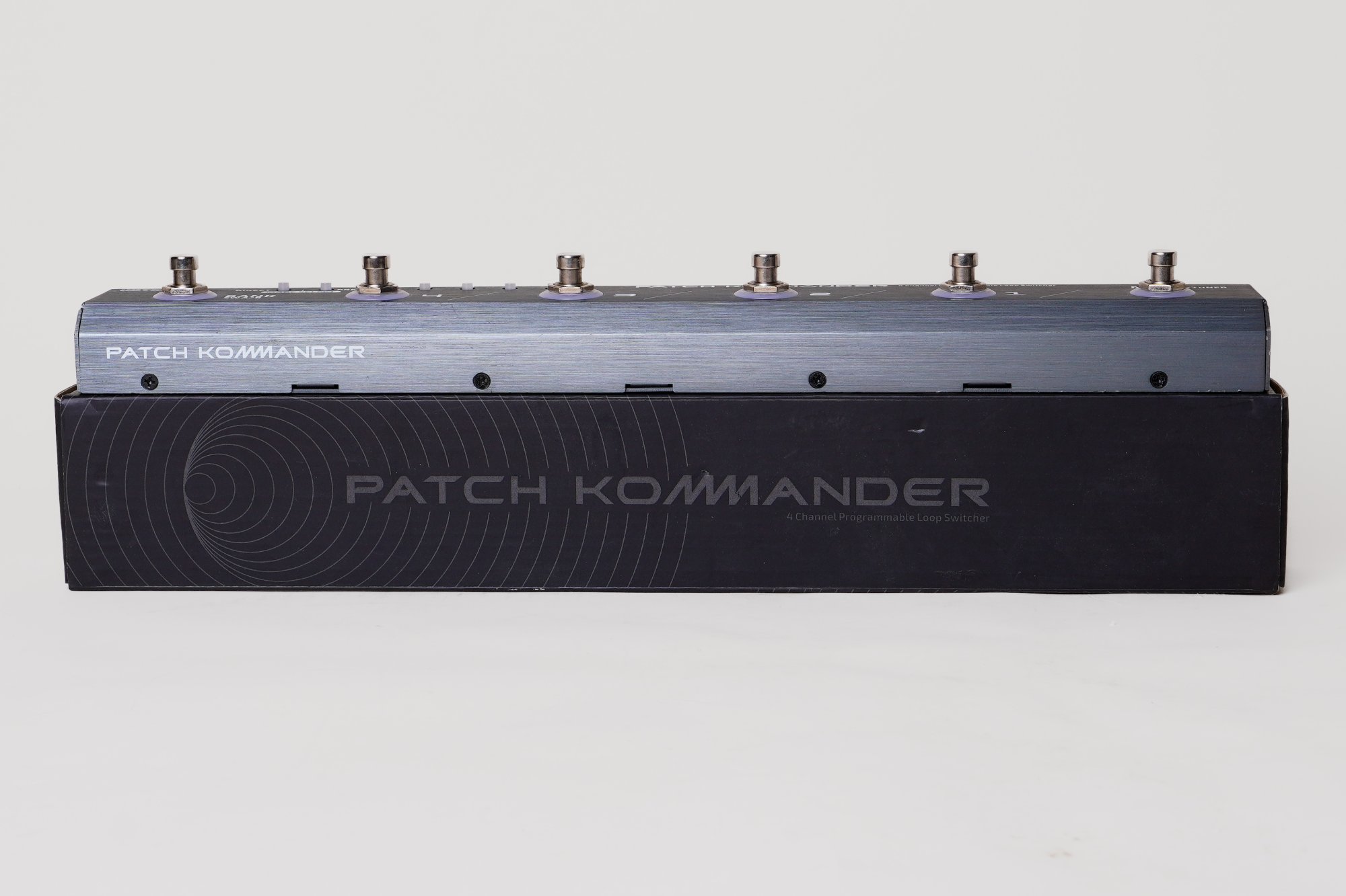 Hotone Audio Patch Kommander 4 Channel Programmable Loop Switcher