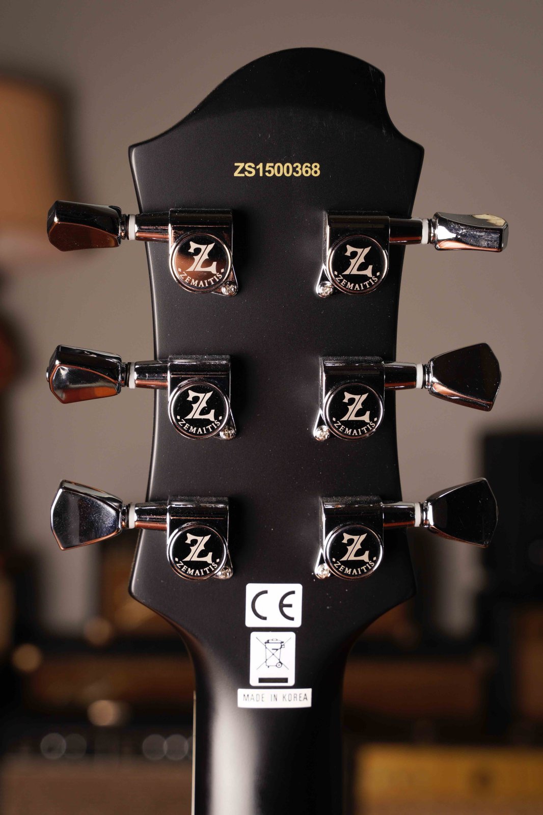 2015 Zemaitis C24MF Black