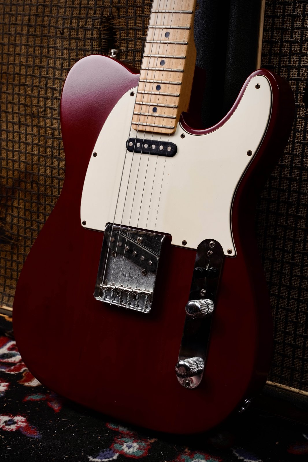 2006 Fender Highway One Telecaster Wine Red