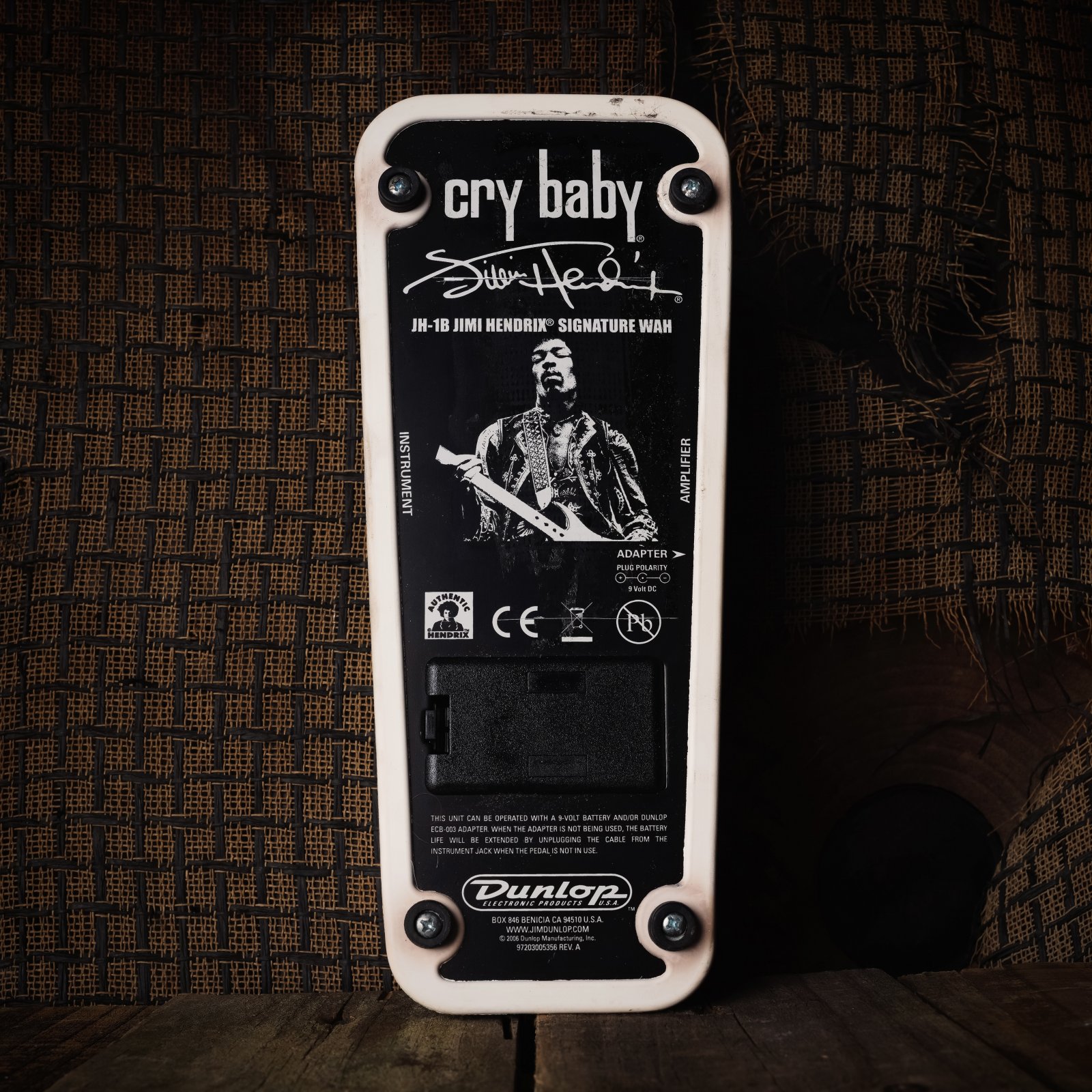 Dunlop Cry Baby JH-1B Jimi Hendrix Signature Wah (used)