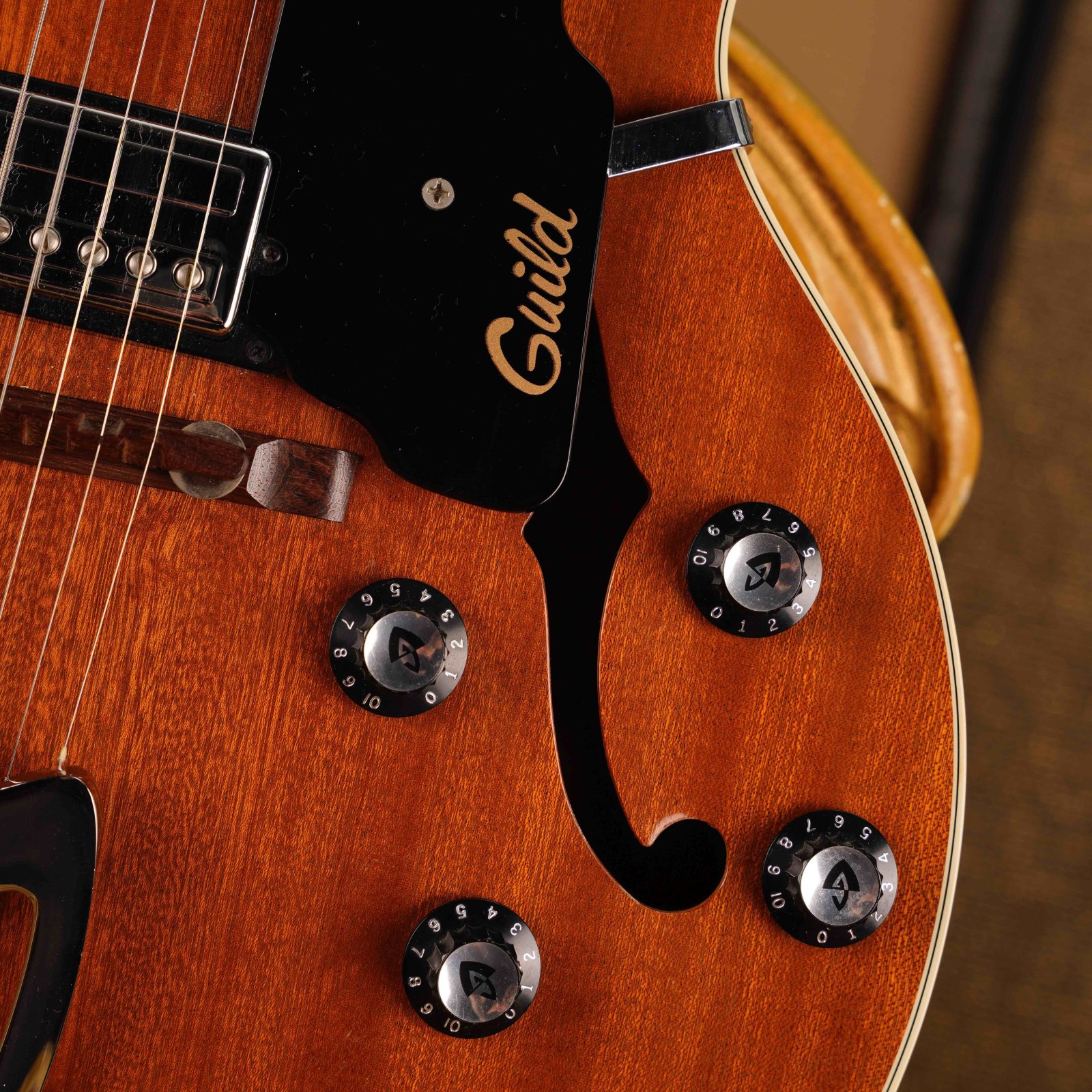 1997 Guild Starfire II Natural Mahogany