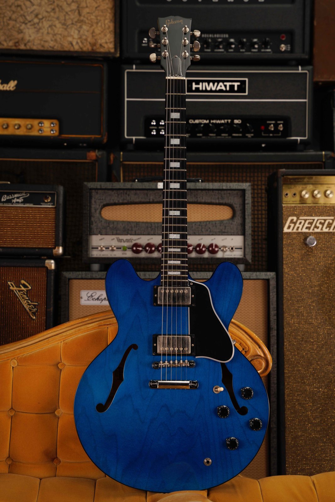 1998 Gibson ES-335 Limited Edition Translucent Blue