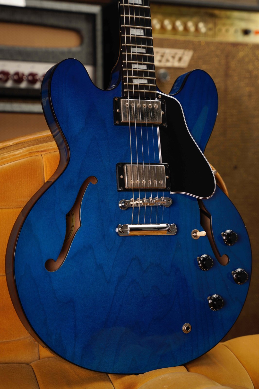 1998 Gibson ES-335 Limited Edition Translucent Blue