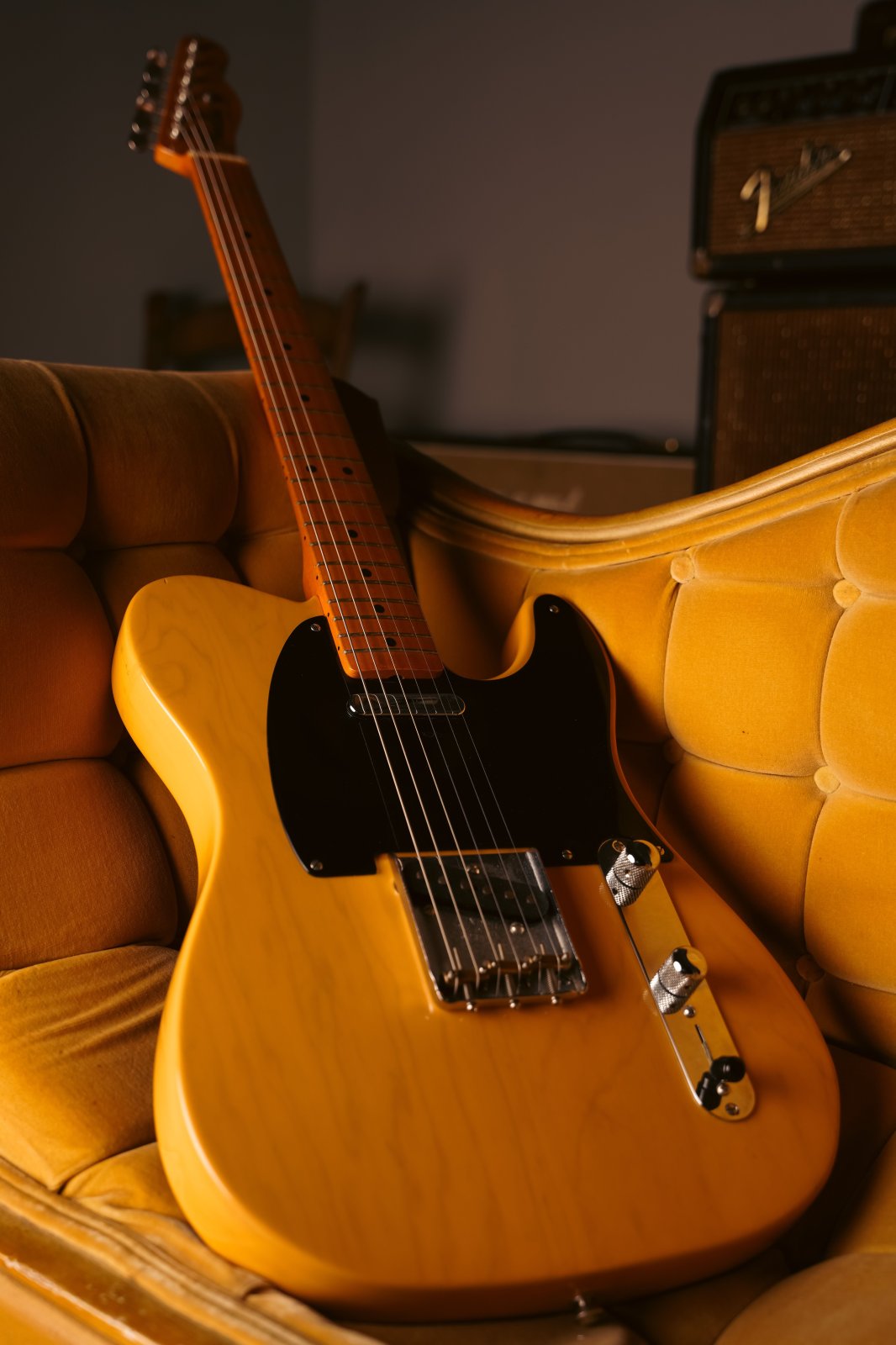 ギター Fender American Vintage 52 Telecaster Fender American Vintage '52 Telecaster Butterscotch Blonde
