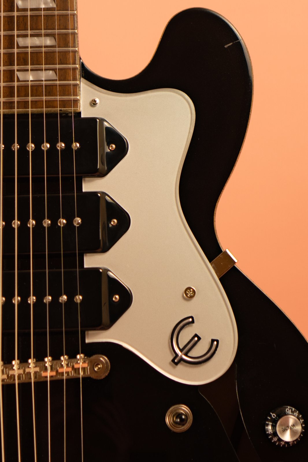 2012 Epiphone Riviera P93 Black Royale