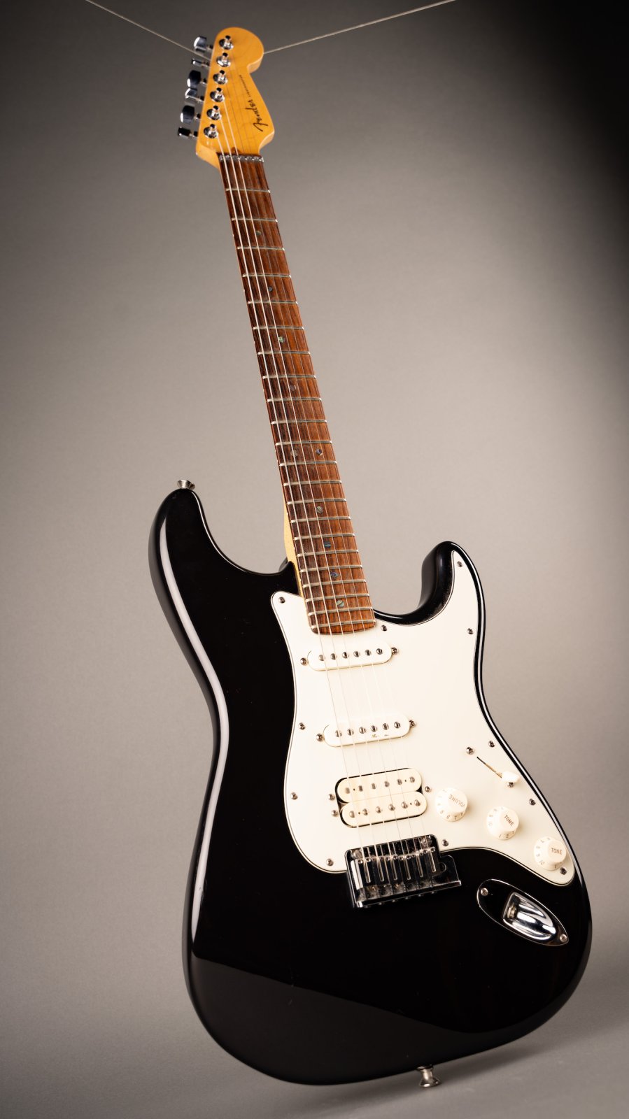 1999 Fender American Deluxe Fat Stratocaster Black