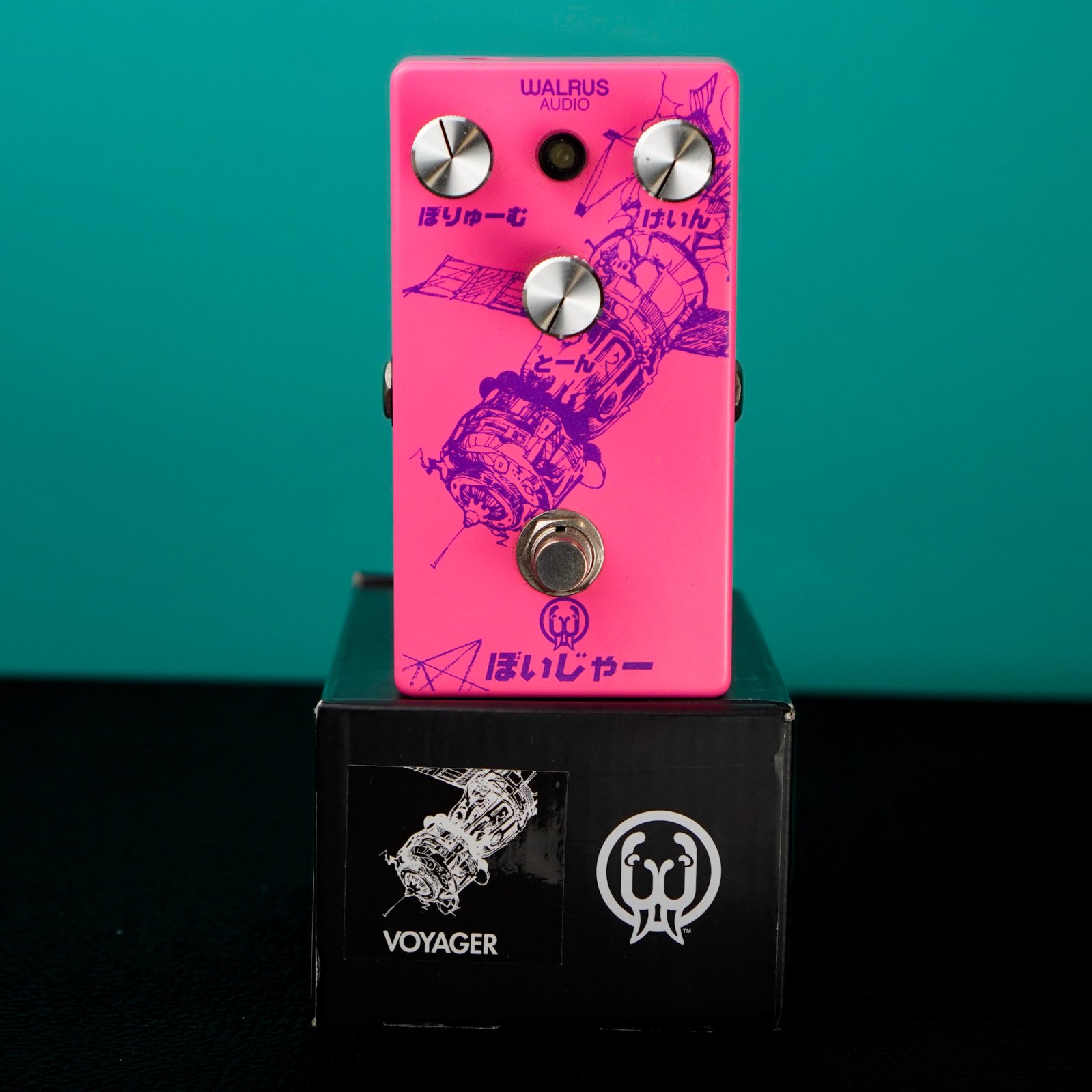 ［値下げ］WALRUS AUDIO VOYAGER LimitedEdition WALRUS AUDIOVoyager MKII -Black- Overdrive/Preamp《オーバー