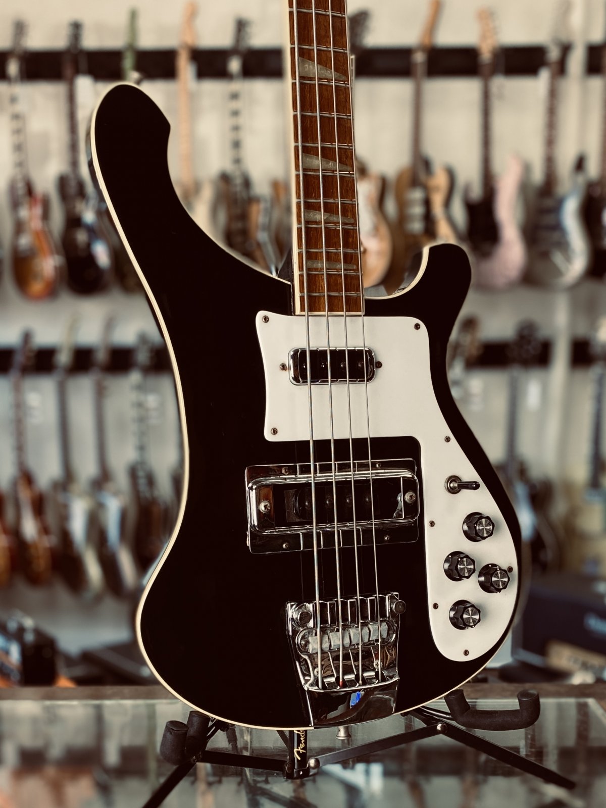 1979 Rickenbacker 4001 Bass Jetglo Black