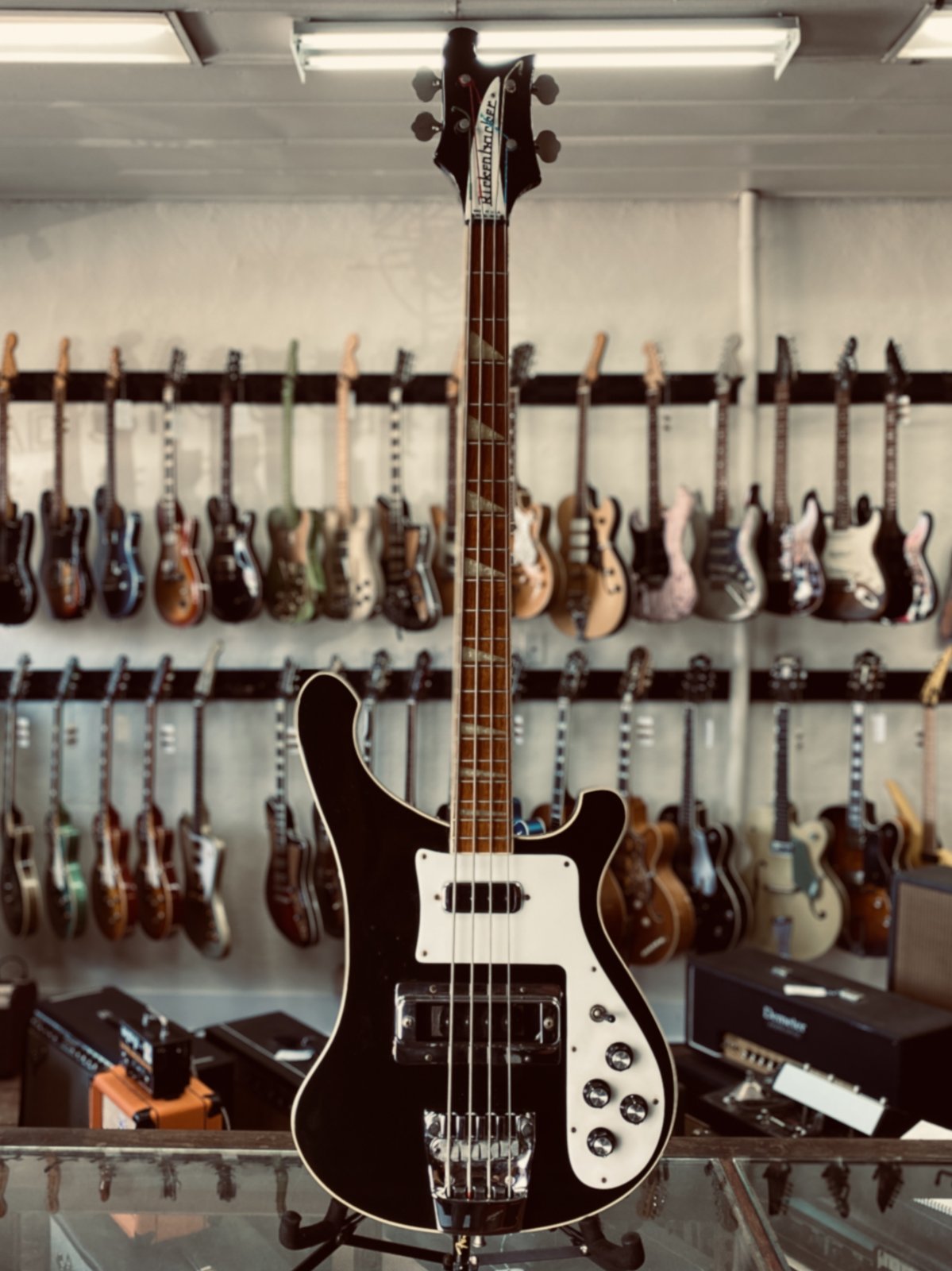 1979 Rickenbacker 4001 Bass Jetglo Black