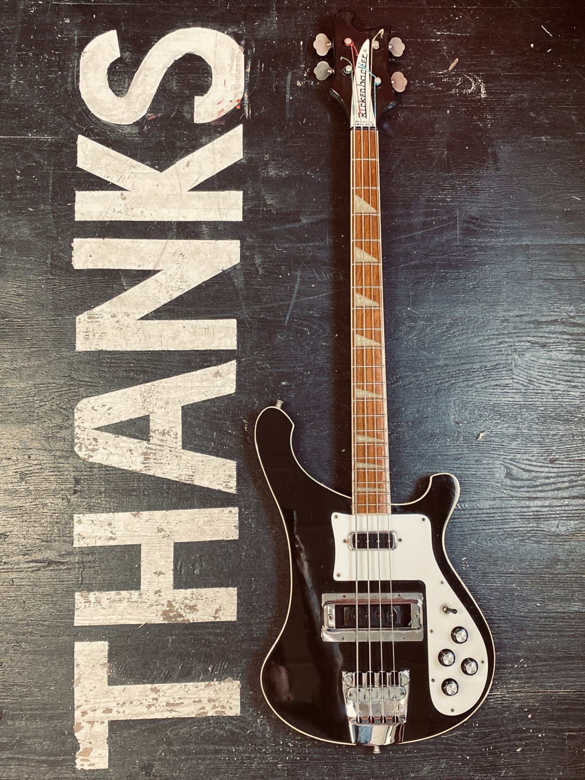 1979 Rickenbacker 4001 Bass Jetglo Black