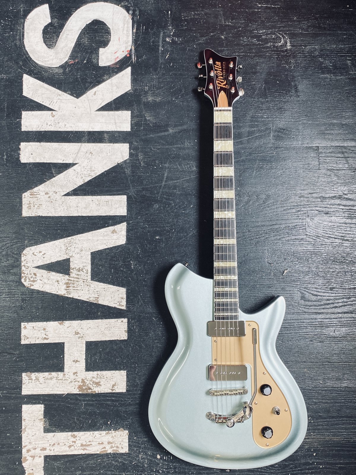 Rivolta Combinata XVII LTD Ice Blue Metallic with Rivolta Gig Bag
