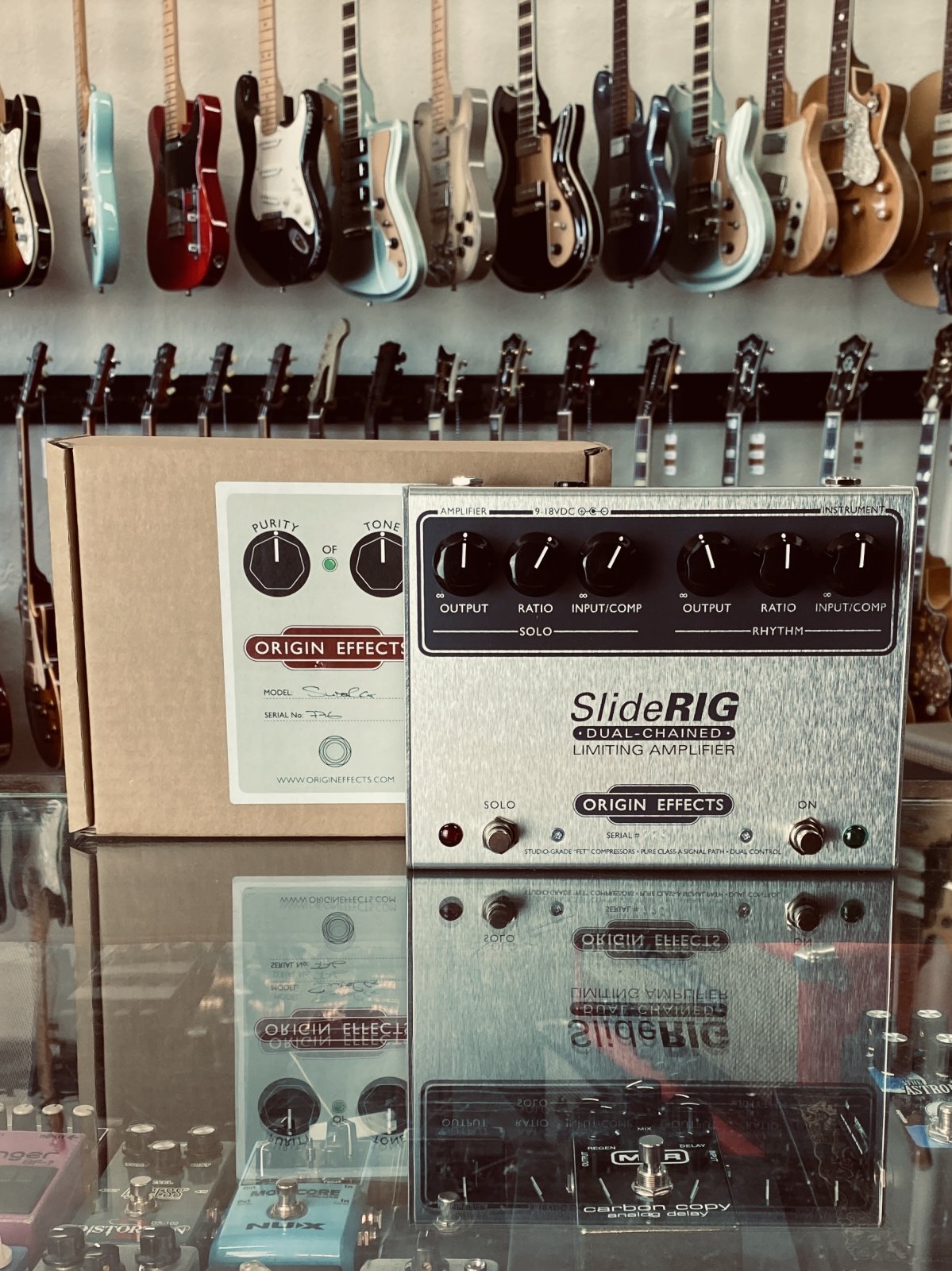 Origin Effects SlideRIG Dual Chained Limited Amplifier Large