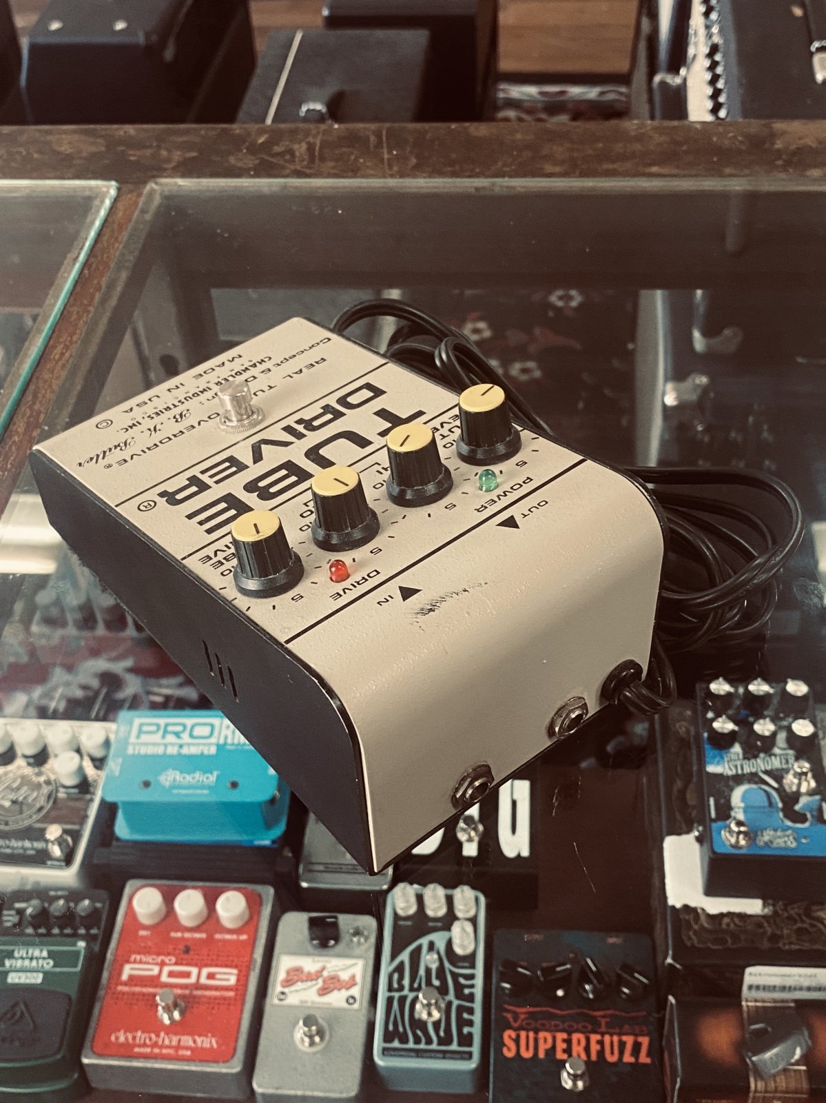 1980s B.K. Butler Tube Driver Vintage Overdrive Pedal