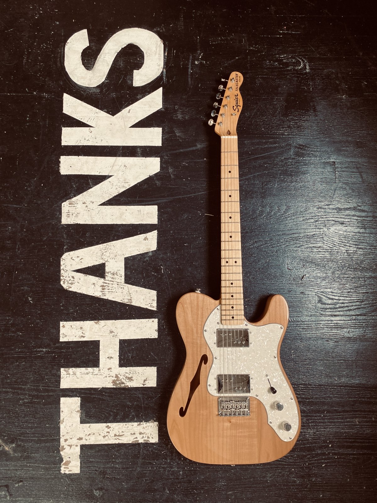 2019 Squier Classic Vibe 70s Telecaster Thinline Natural
