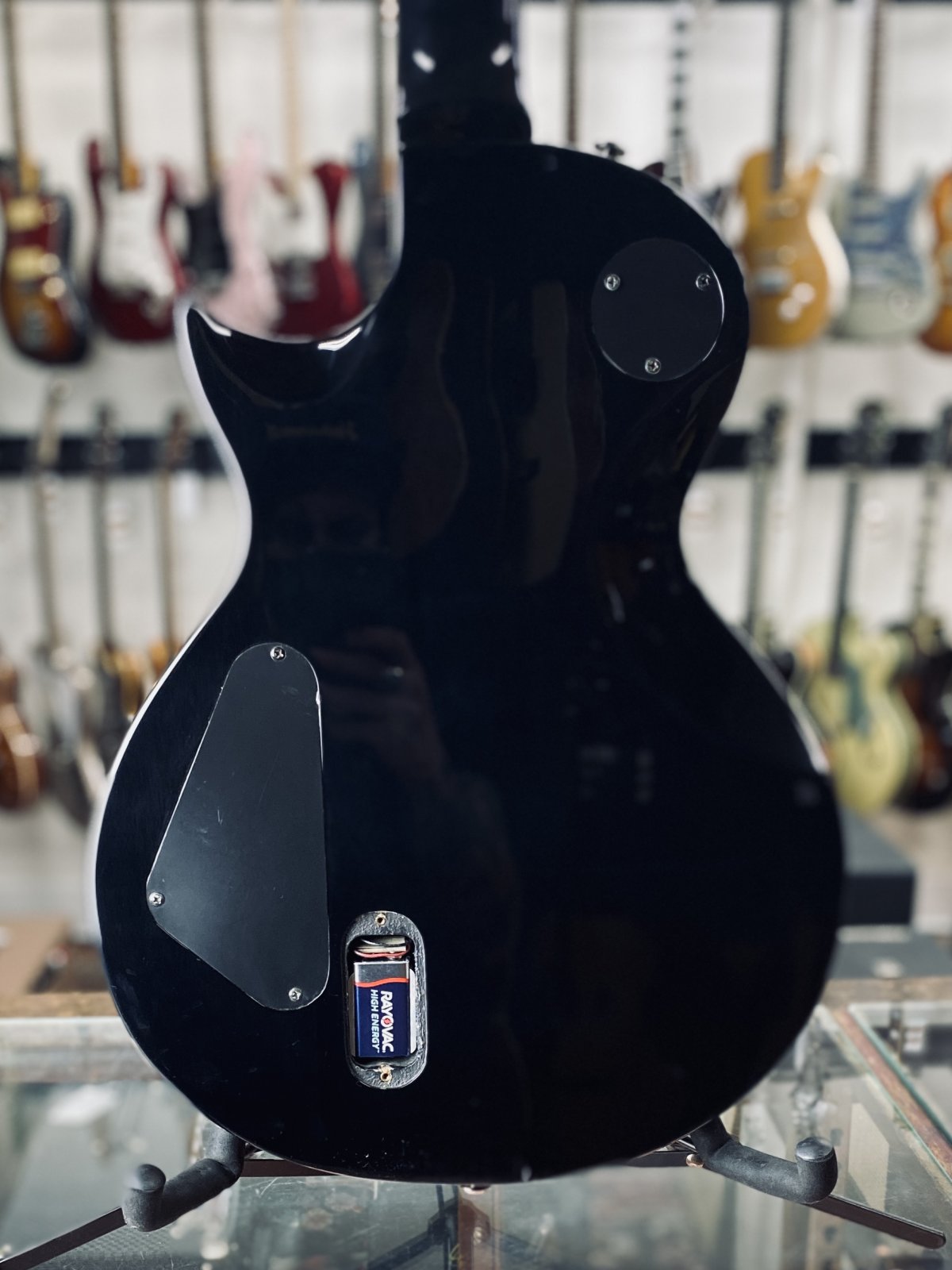 2008 ESP LTD EC-401FM Transparent Black
