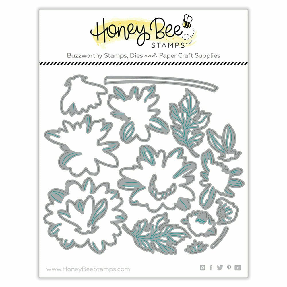 Honey Bee Stamps Lovely Layers Mums Die 689107948301 Honey bee stamps lovely layers mums die 689107948301