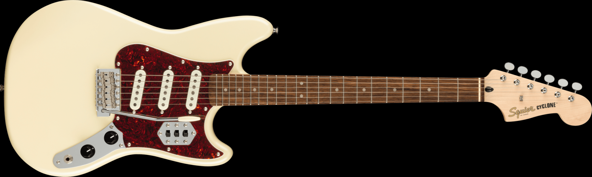 Squier CYCLONE サイクロン エレキギター/パールホワイト Squier Paranormal Cyclone Pearl White - 885978741632