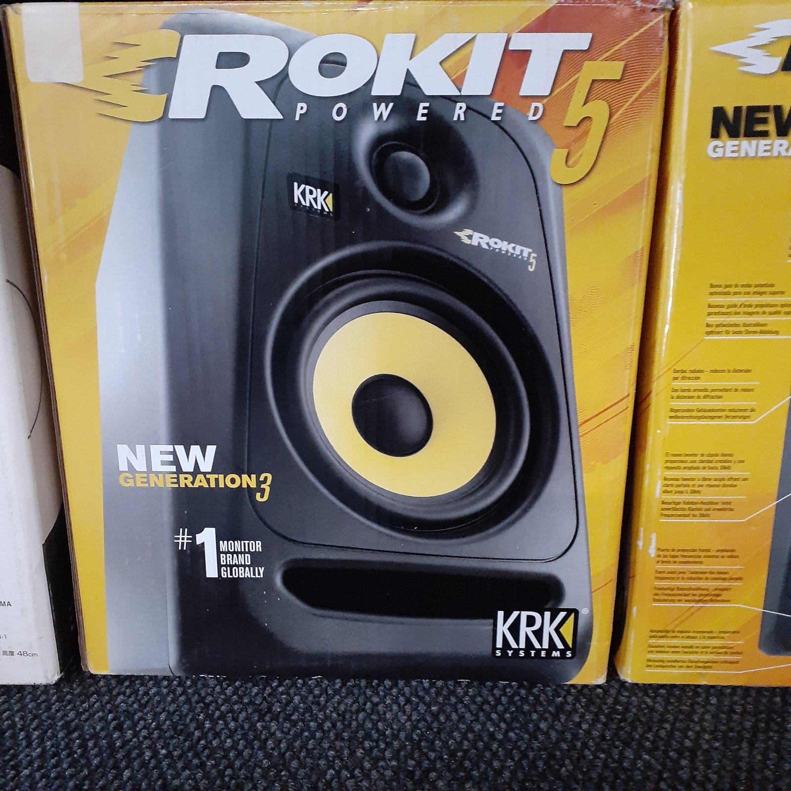 KRK  ROKIT5 G3   2台セット クリエーターに愛され続ける定番モニタースピーカーKRK ROKIT 5
