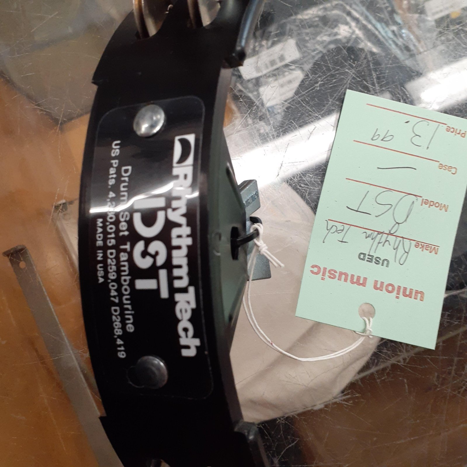 Rhythm Tech DST Drum Set Tambourine - USED