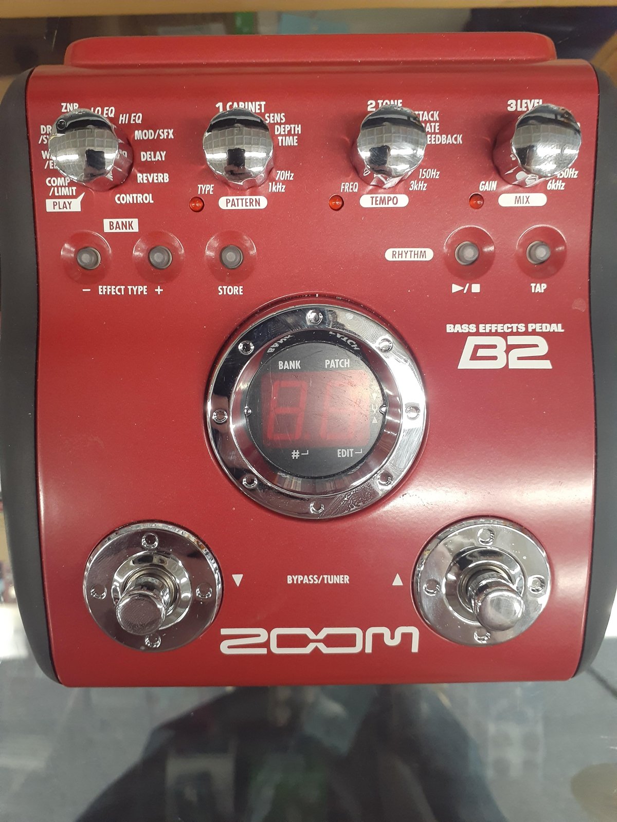 Zoom B2 Bass Effects Pedal USED