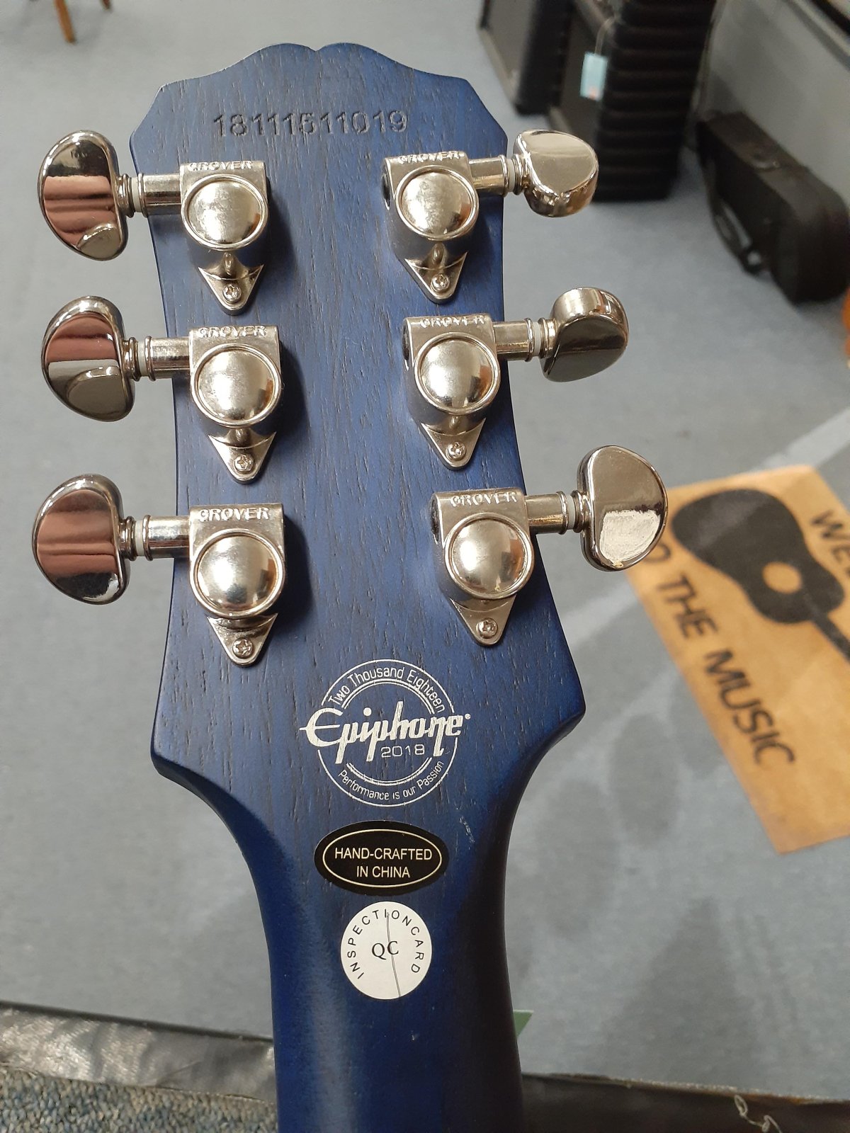 Epiphone Les Paul Traditional Pro-III Plus Ocean Blue - used