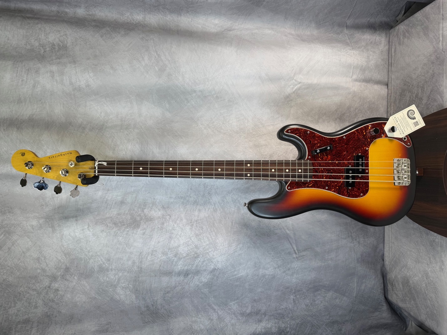Nash Guitars PB-63, Nautilus Neck, 3 Tone Burst