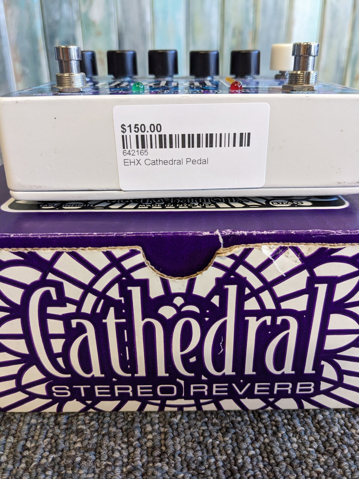 ギター Electro Harmonix Cathedral Stereo reverb Electro Harmonix Cathedral Stereo Reverb Guitar Effects