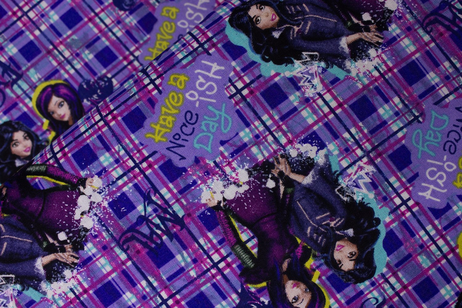 小物 DESCENDANT  descendant  PLAID STALL Have a Nice-ish Day - Disney's Descendants by Disney for