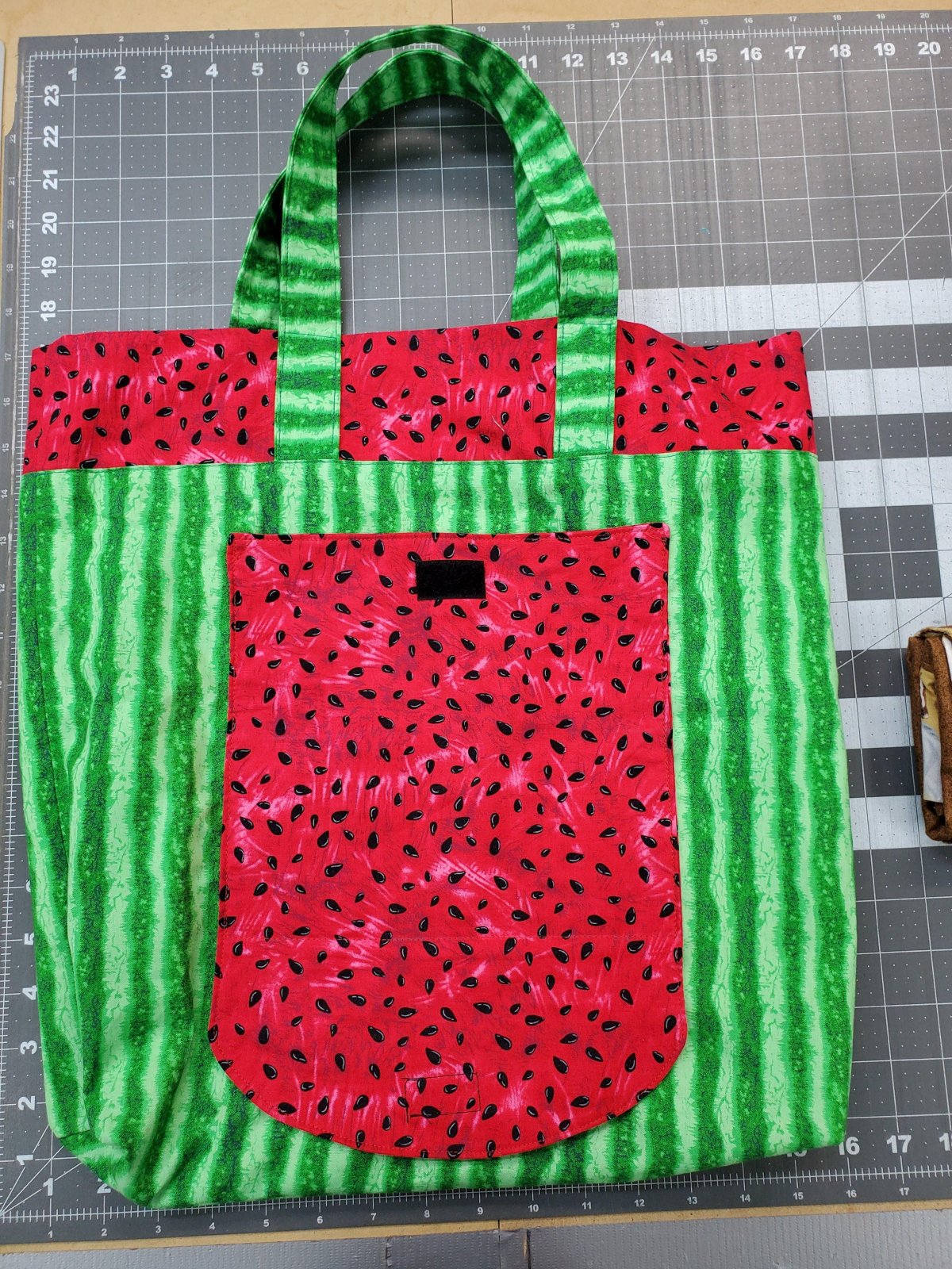 Lined Foldable Tote Bag