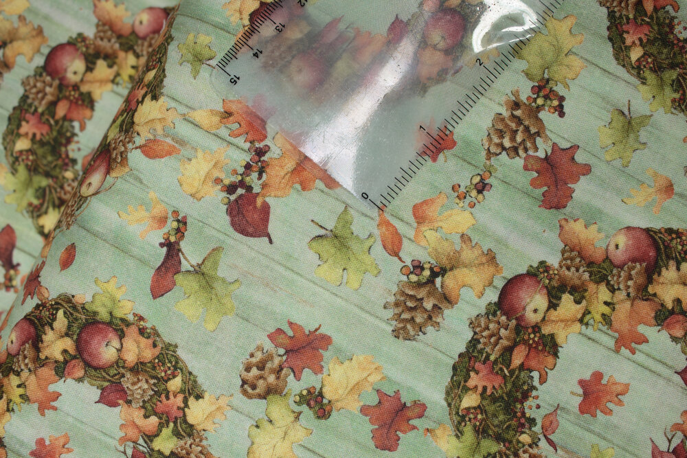 SPECIALTY FABRICS Fall Wreath Toss Coordinate for the Fall Wreath