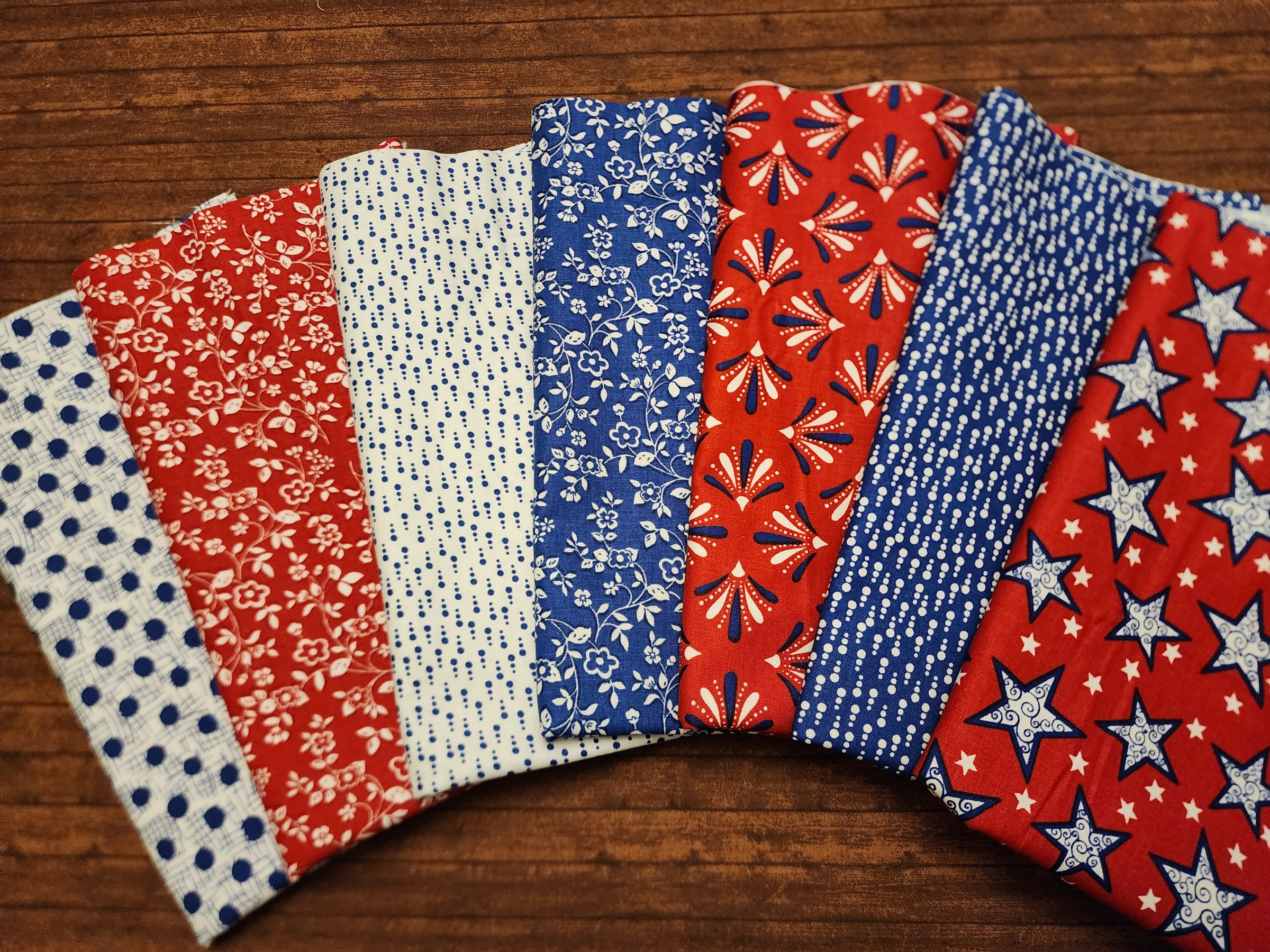 Anthem by Satin Moon Design for Blank Quilting - 7 Piece Half Yard ...