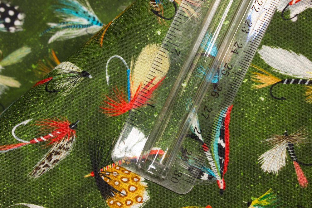fabric with fishing lures Spoonflower Fly Outdoors on Petal Signature Cotton | Yard | Fishing Outdoors Boys Pattern Fishing Lure Tapestry Fabric 3
