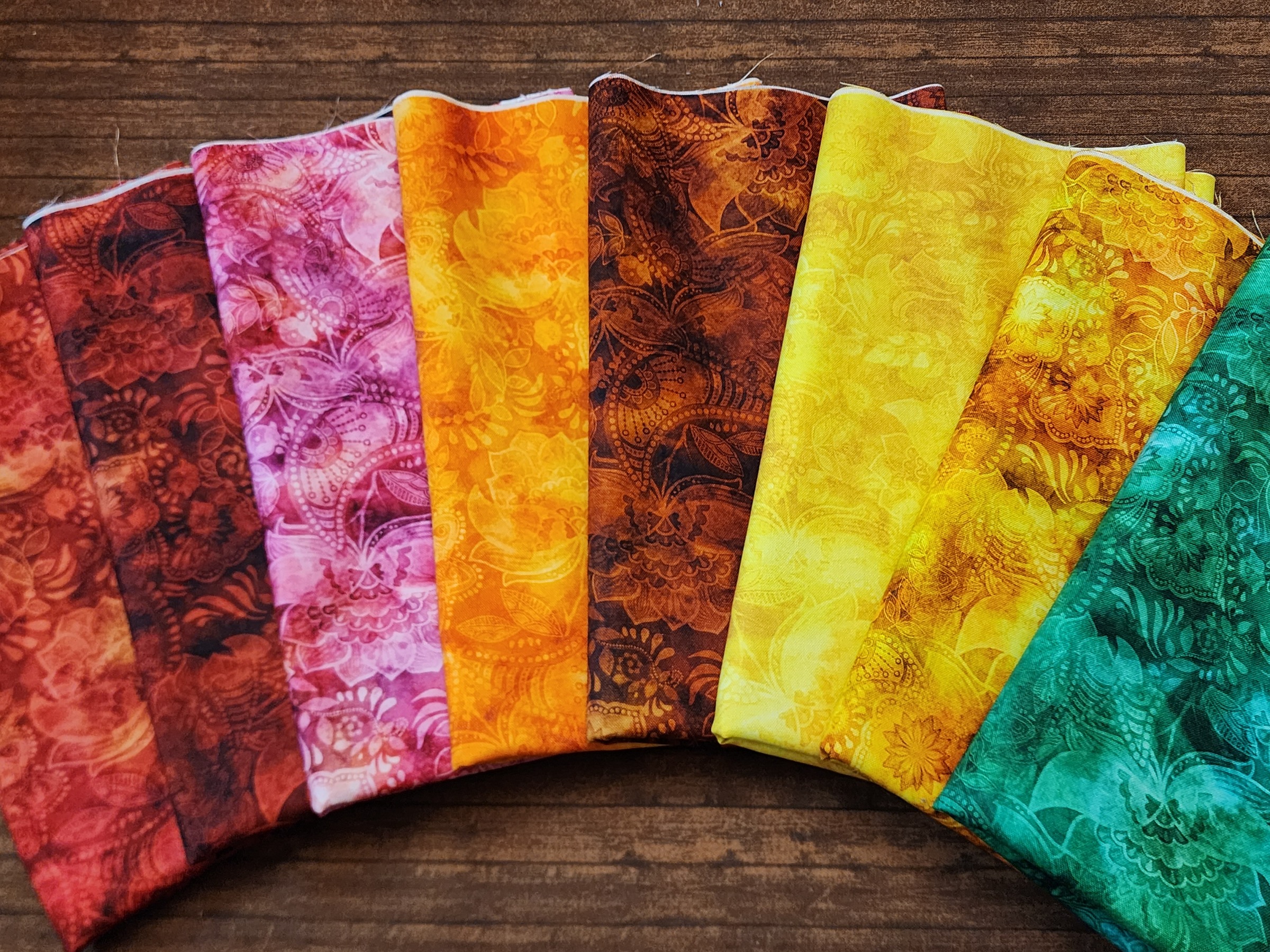 Fairy Tales #1c - 8 Piece Half Yard Bundle Pack by MDG Fabrics ...