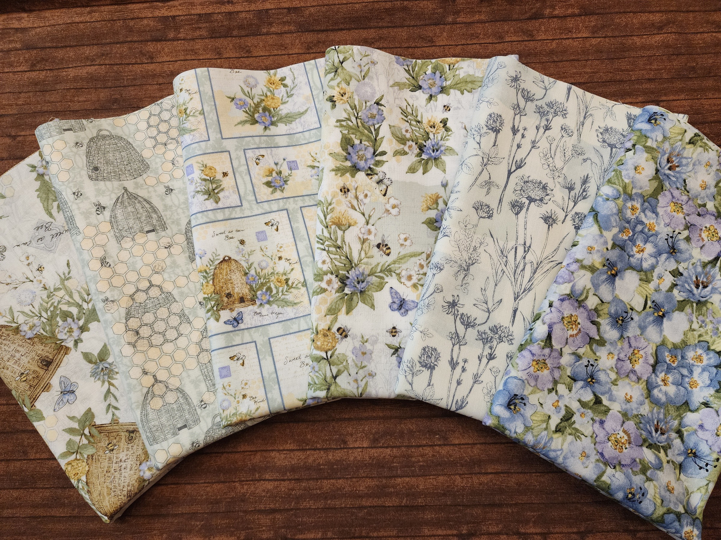 Sweet as Can Be by Susan Winget for Springs Creative - 6 Piece Half Yard Bundle Pack