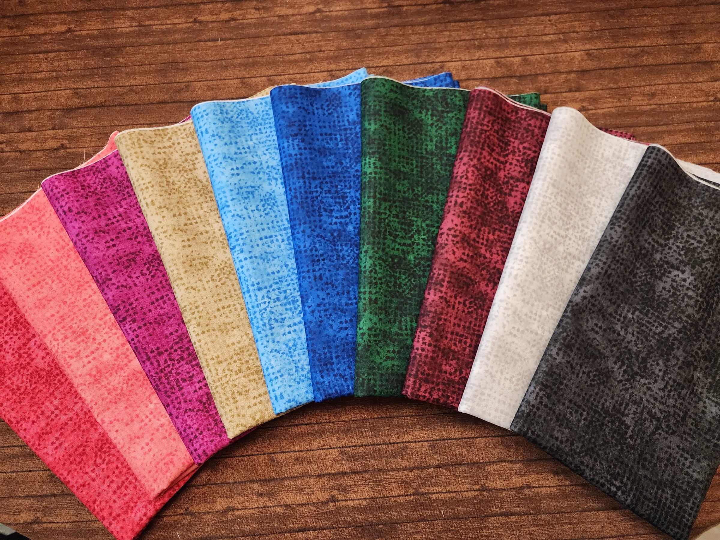 Tic Tac 3 by Kim Schaefer for Andover  - 10 Piece Half Yard Bundle Pack