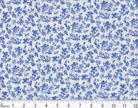 quilted calico fabric