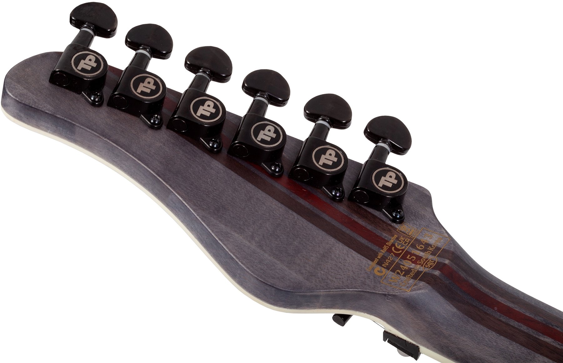Schecter Pt 6 Fr S SLS ELITE Evil Twin w/ Sustainiac and Floyd