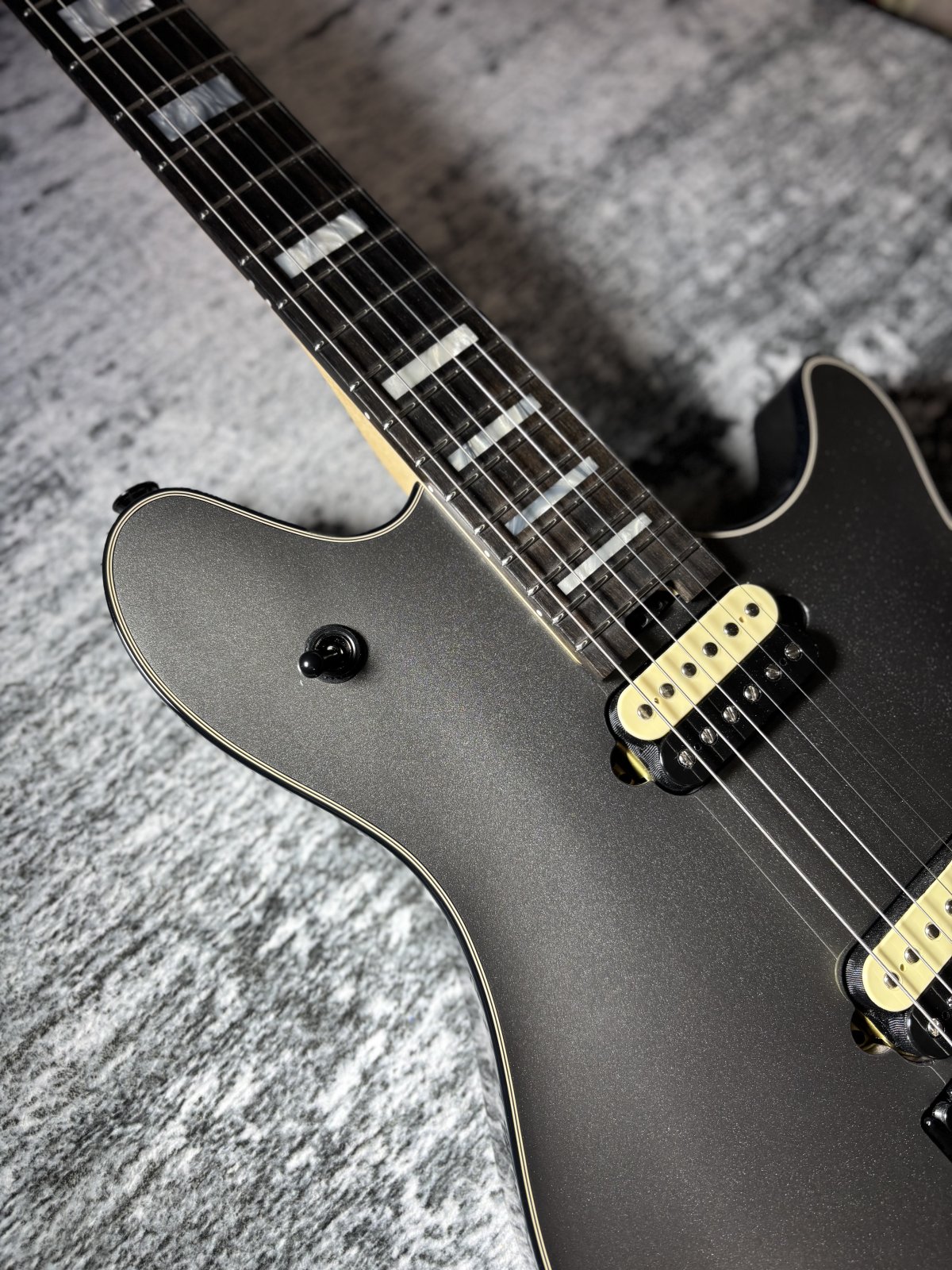 EVH Wolfgang USA, Ebony Fingerboard, Silver - Used