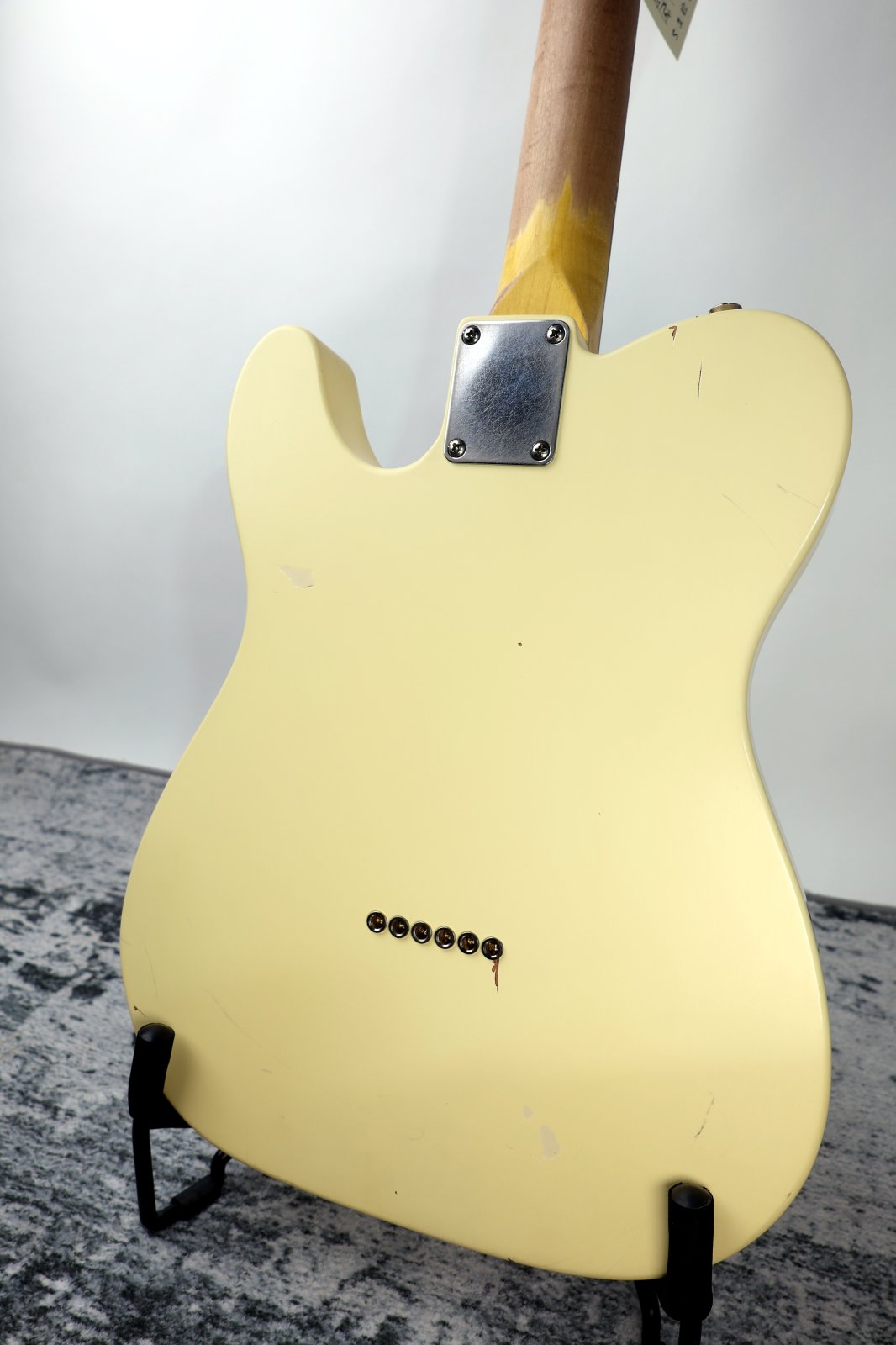 Nash T63 Rosewood Fingerboard Vintage White - Nautilus Neck