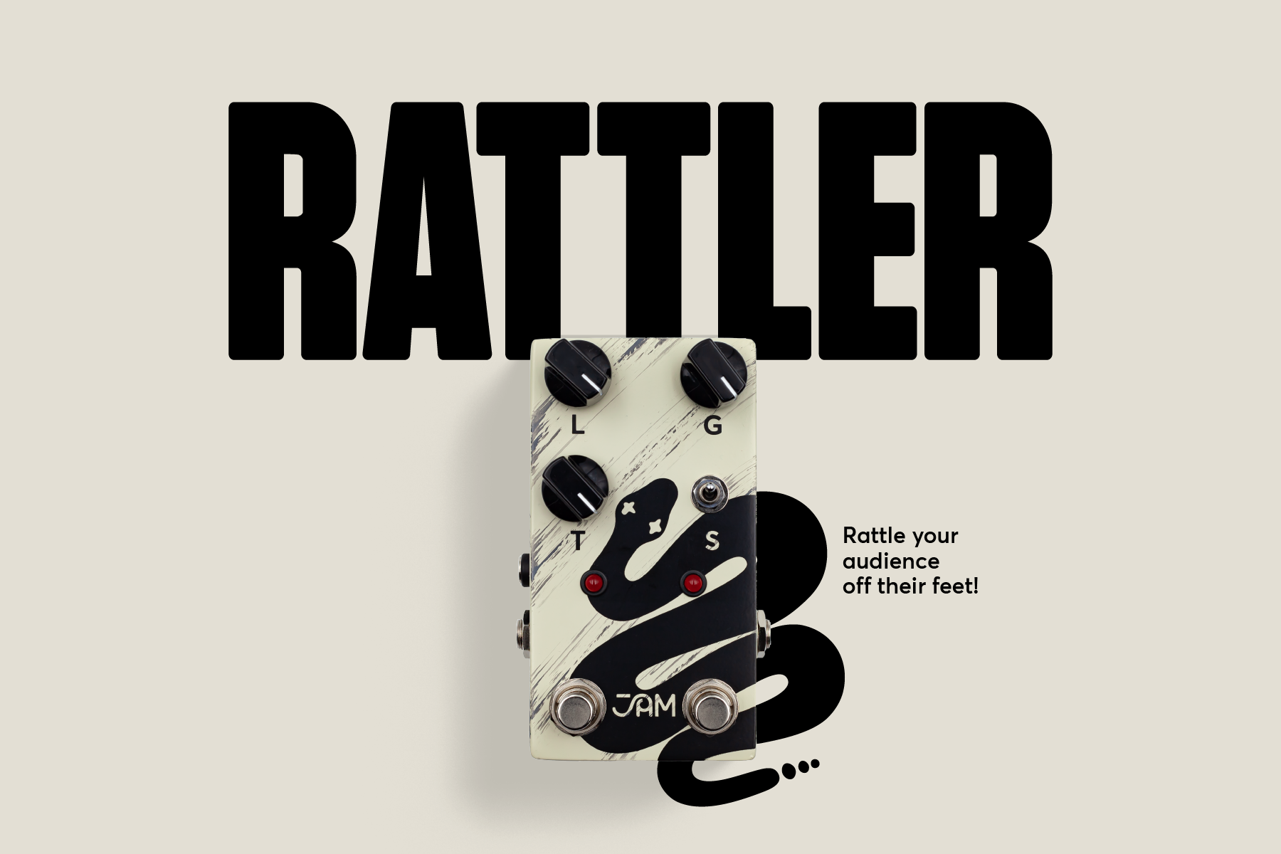 JAM Pedals Rattler MK2 Distortion - 5214001611805