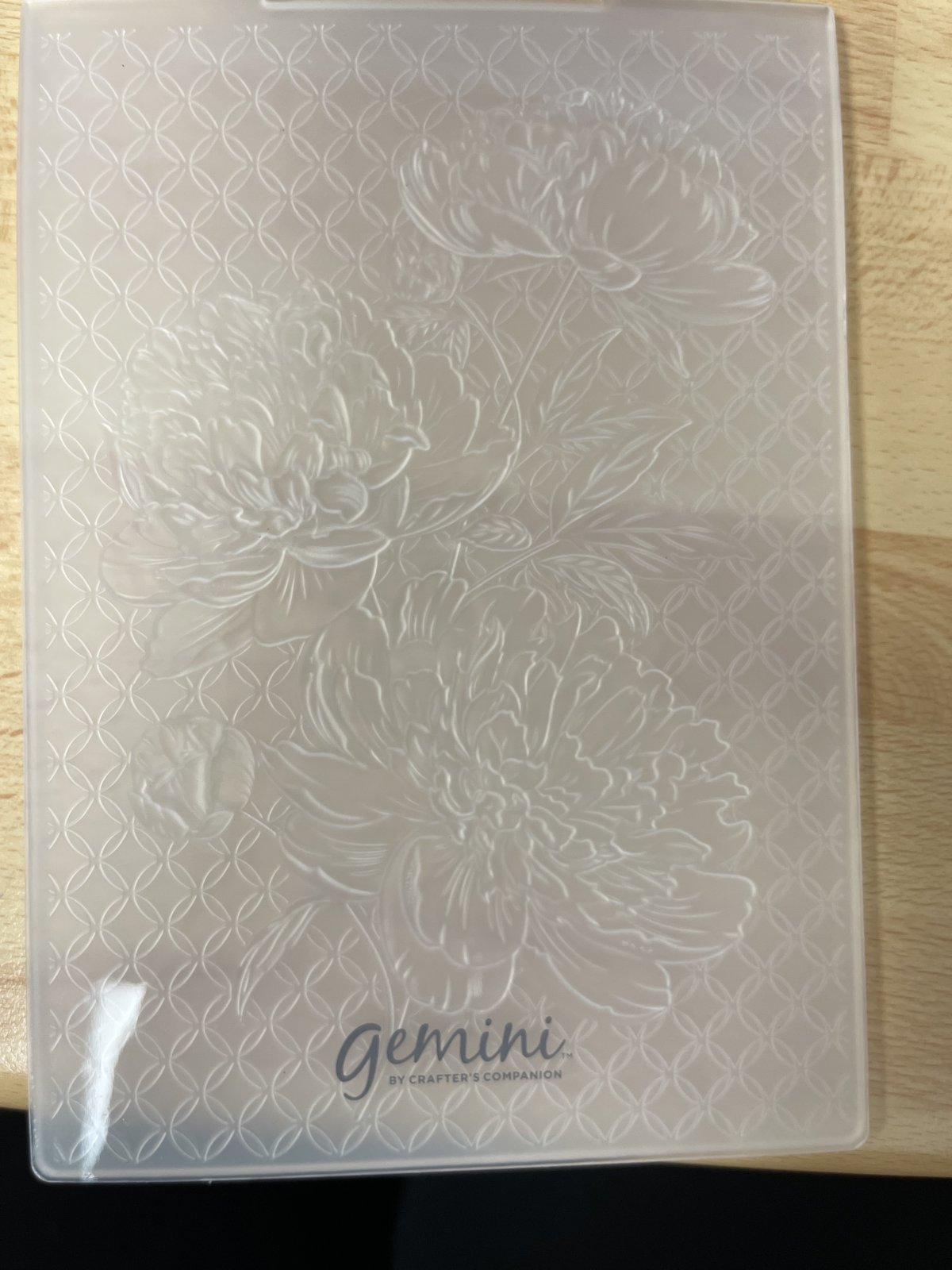 Gemini 3D Embossing Folder, Peony Bouquet 195094005342