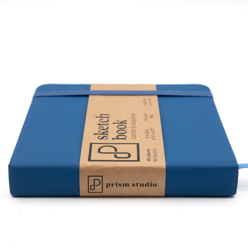 Sketch Book, 12cm x 12cm, Blue Velvet - 630902747644