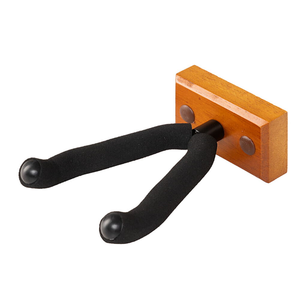 Stagg Wall-mounted guitar holder with rectangular wooden base