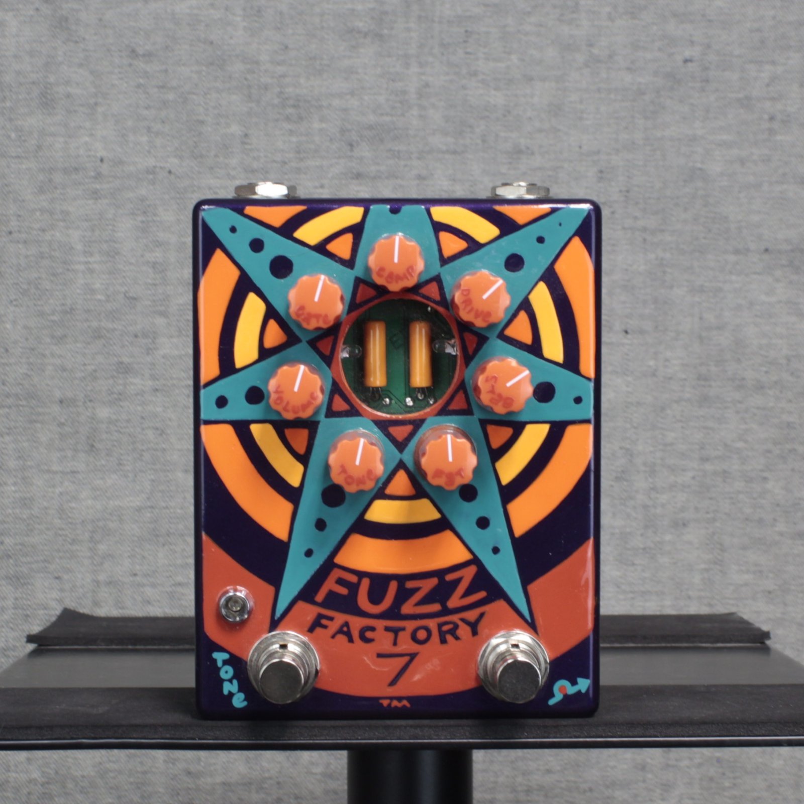 ギター Fuzz Plant TA.effects MATT BLACK