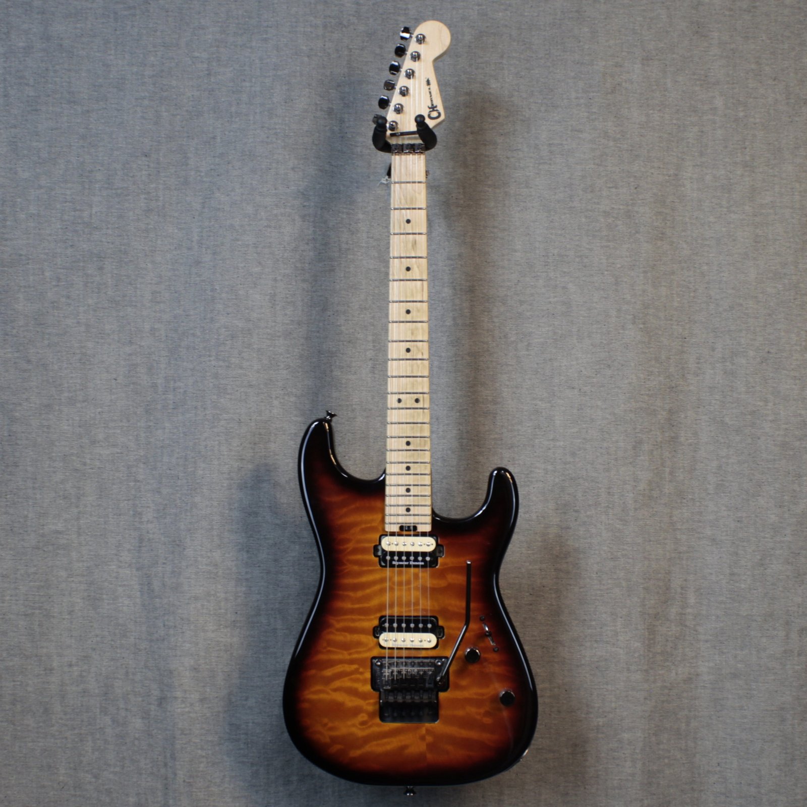 charvel tobacco burst Charvel Pro-Mod San Dimas Style 1 HH FR QM - Tobacco Burst (USED)