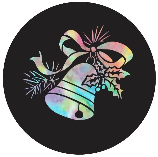 Christmas Bells Laser Cut Prefused Applique Hoop Kit 7