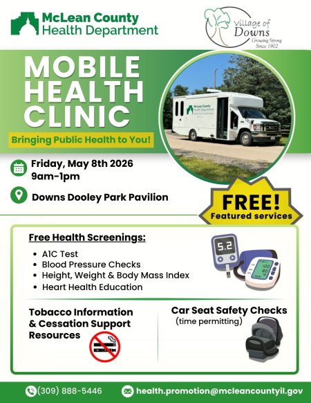 Mobile Health Clinic 9am - 1pm @ Dooley Park