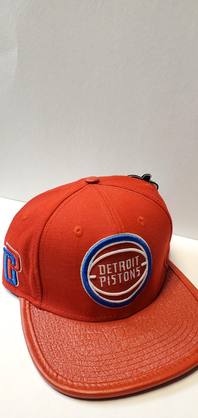 Detroit Pistons Pro Standard 3D Current FBFL Strapback Hat 810806032514