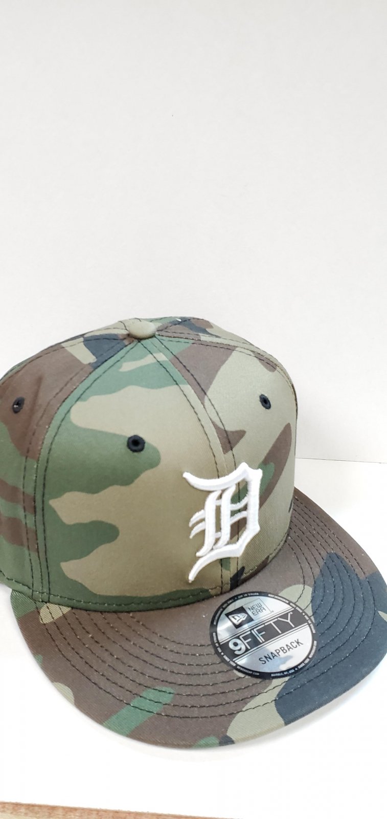 Detroit Tigers Camo Snapback Adjustable 